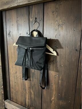 Botkier New York Black Nylon Backpack NWT